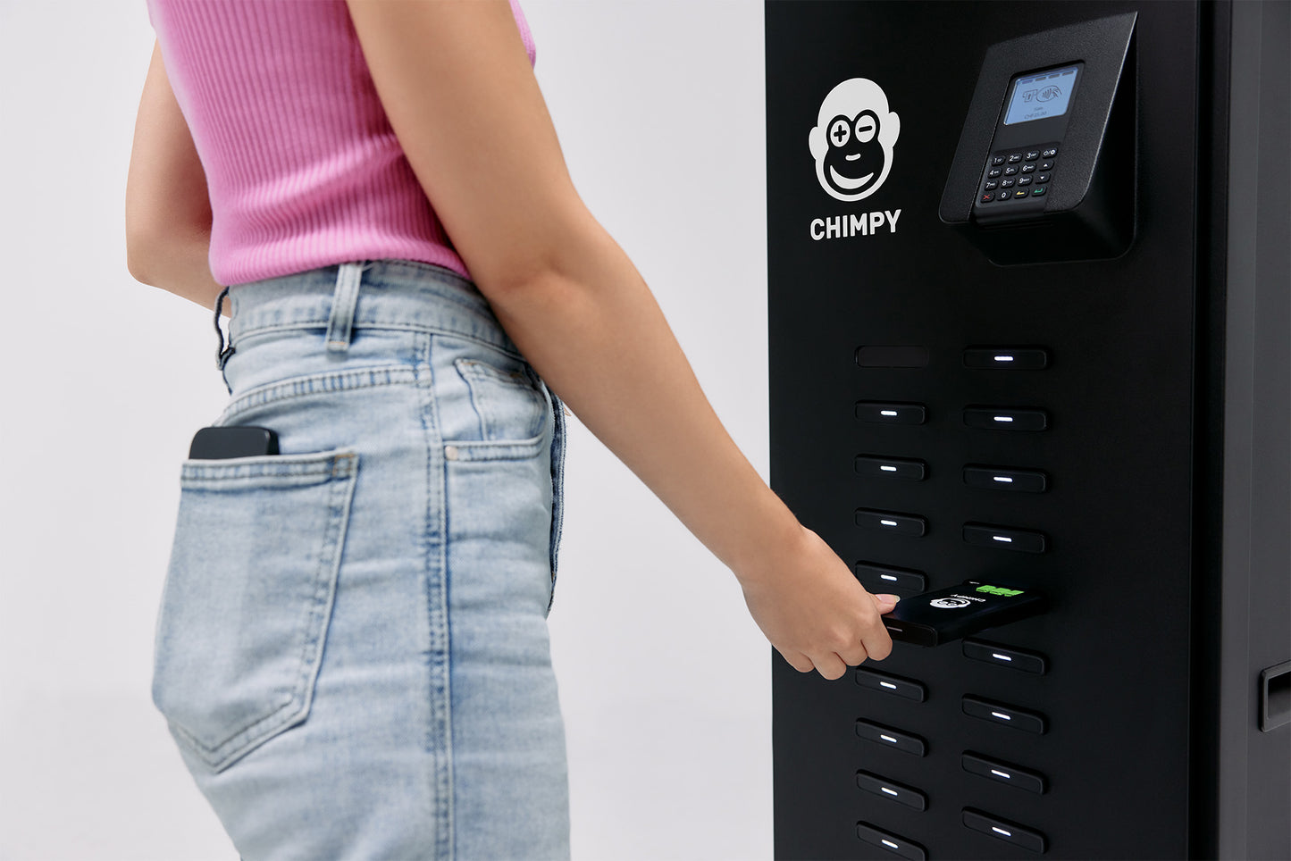 Chimpy Powerbank Service + Totem